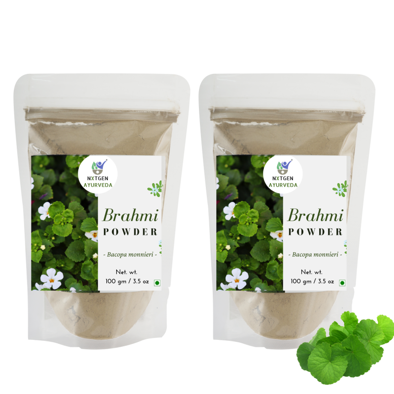 Nxtgen Ayurveda Brahmi Powder - 100 gms (Pack of 2)