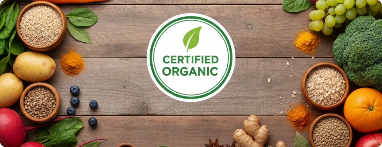 A Guide to Understanding the 4 Organic Food Labels in India