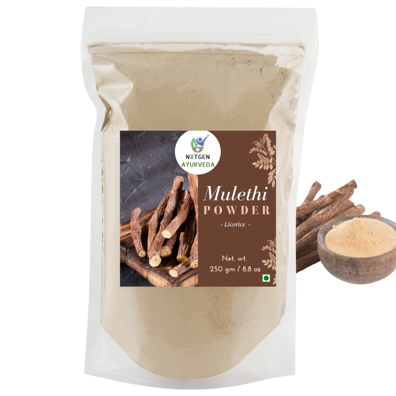 Nxtgen Ayurveda Mulethi / Yashtimadhu Powder - 250 gms