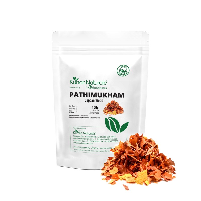 Kerala Naturals Pathimukham/ Sappan Wood 100gm