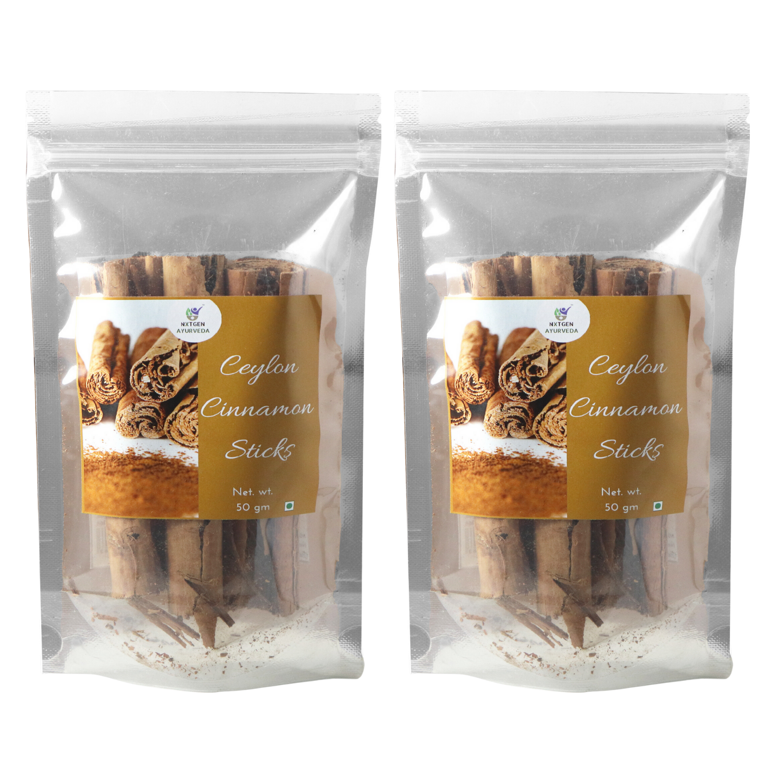 Nxtgen Ayurveda Ceylon Cinnamon sticks -50 gms (Pack of 2)