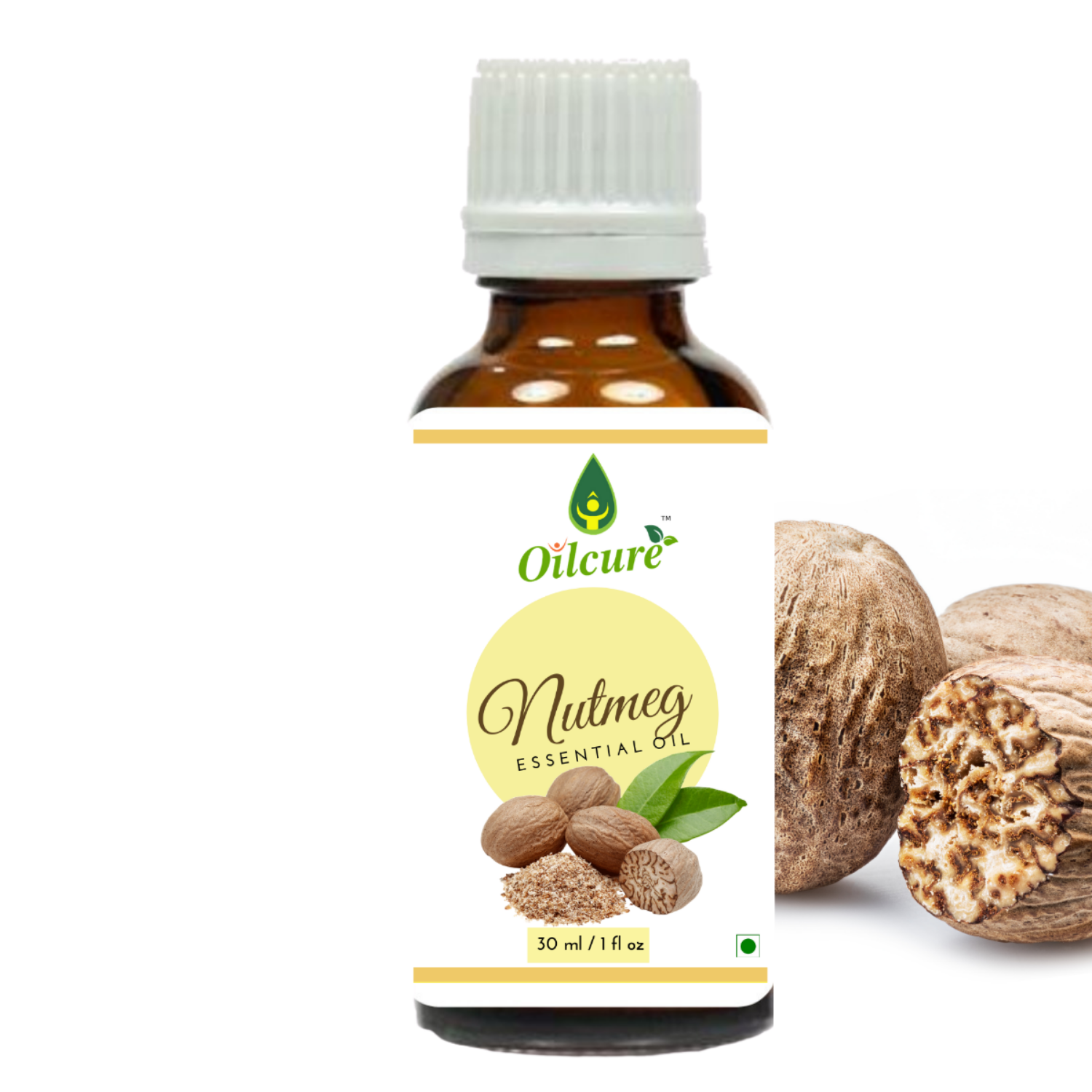 Oilcure Nutmeg Oil- 30 ml